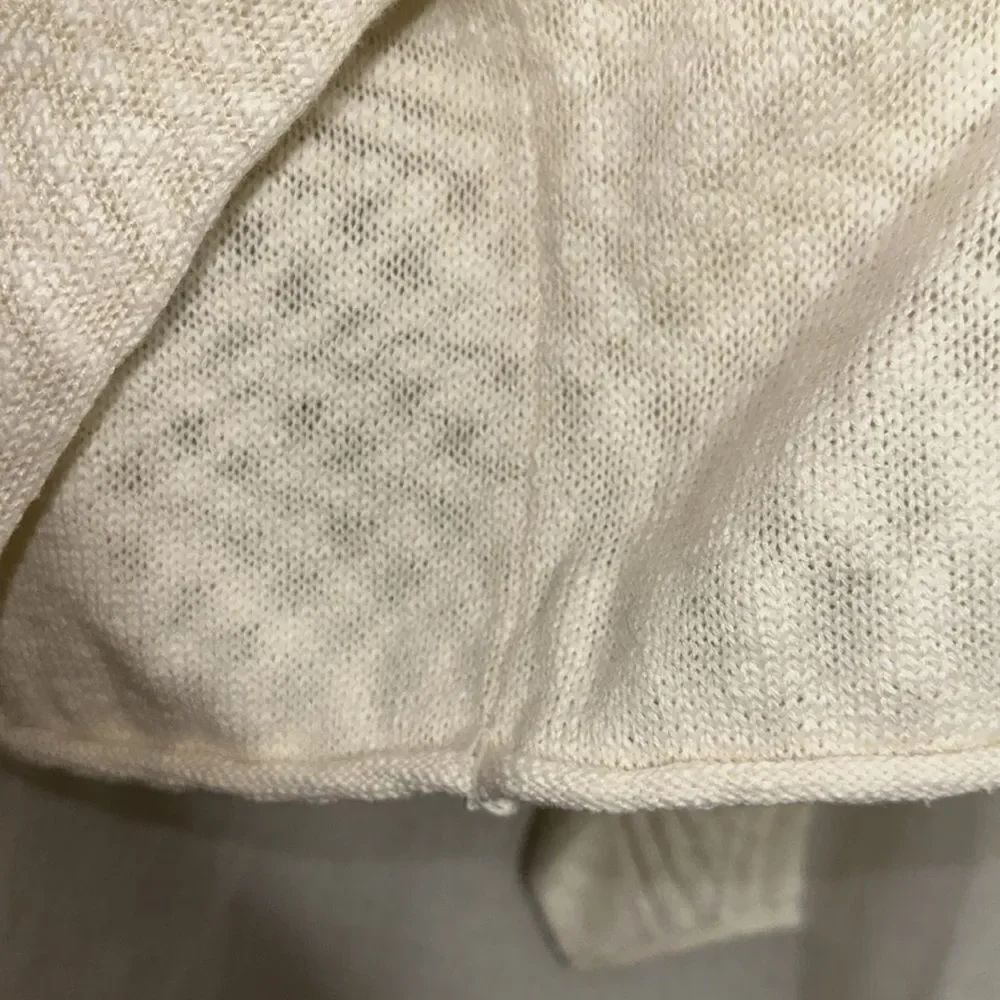 PINK REPUBLIC XL Juniors Crème Fresh Ivory Knit Boxy Fit Cropped Sweater - Picture 11 of 16